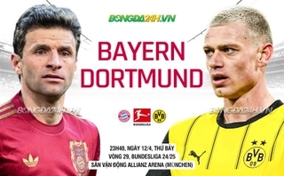 Nhận định Bayern Munich vs Dortmund (23h30 ngày 12/4): Không dễ thắng cách biệt