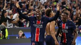 Dembele hạnh phúc với mùa giải tốt nhất sự nghiệp cùng PSG