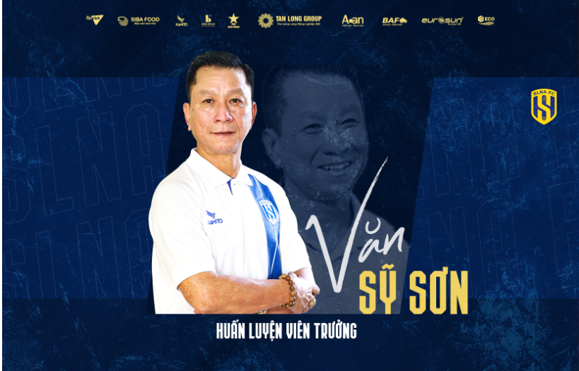 HLV Van Sy Son giu cuong vi huan luyen vien truong SLNA