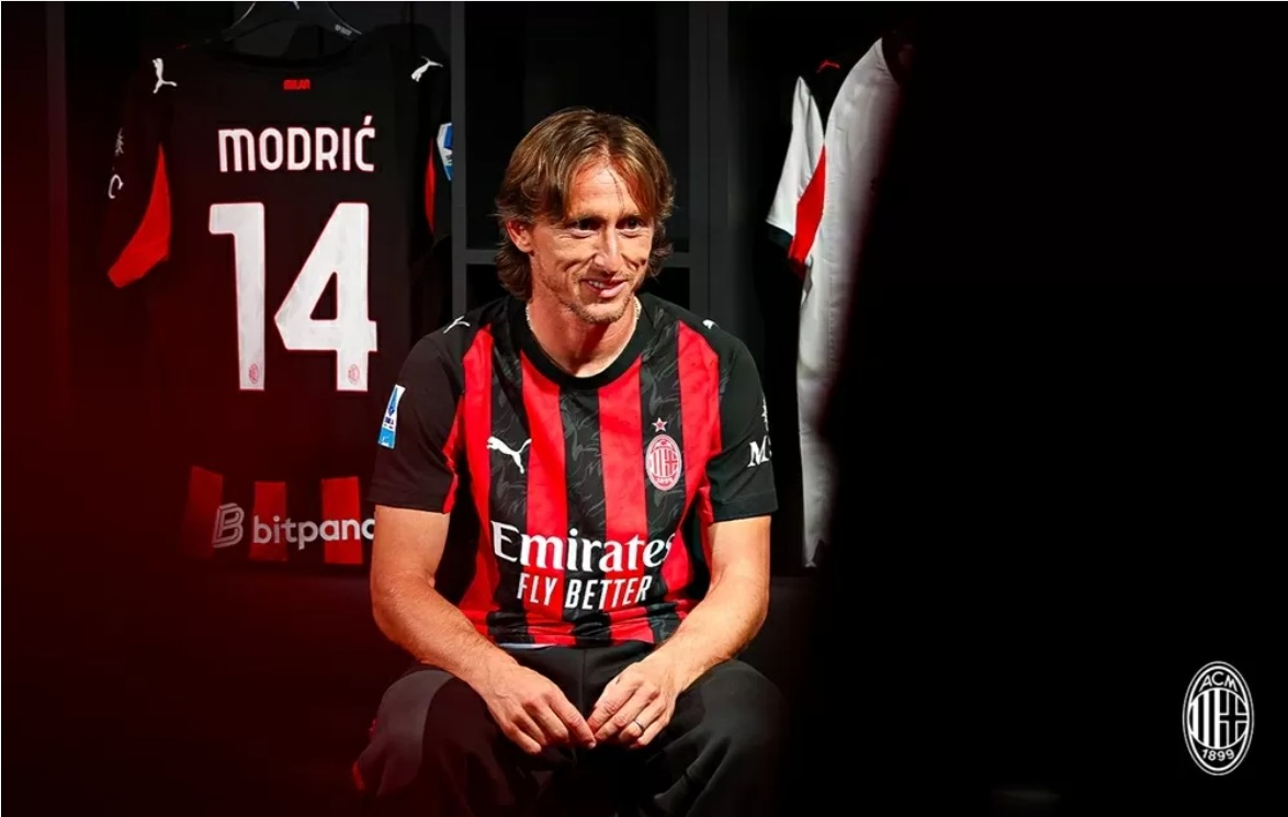 Luka Modric ra mat AC Milan