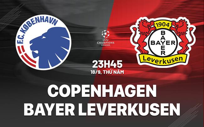 nhan dinh bong da du doan Copenhagen vs Bayer Leverkusent cup c1 chau au champions league hom nay