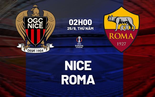 nhan dinh bong da du doan Nice vs Roma cup c2 europa league hom nay