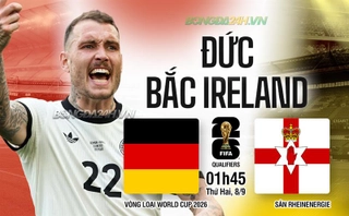 Nhận định Đức vs Bắc Ireland (1h45 ngày 8/9): Trút giận được không?
